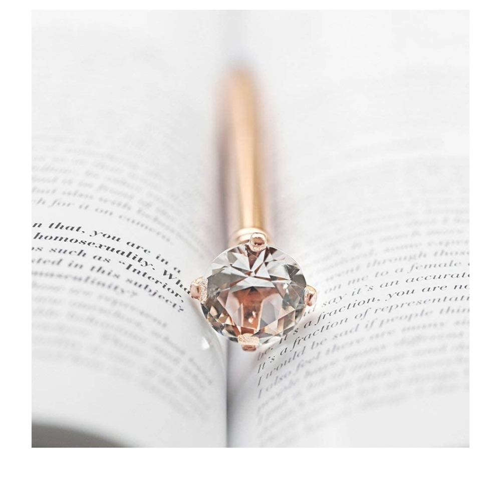 *Reserve*2 Diamond Accent Rose Gold Ballpoint Pens - Picture 4 of 6